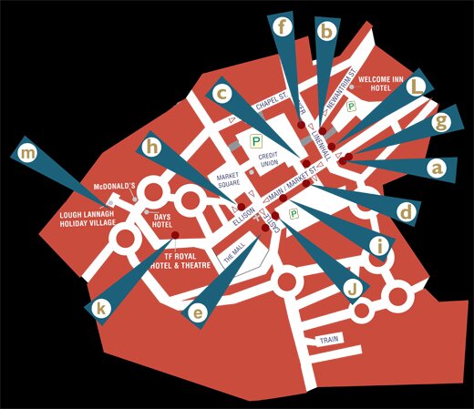 Castlebar Blues Map